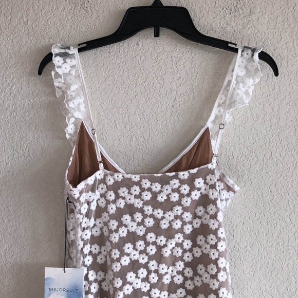 ❗️last one New MAJORELLE Sunbeams mini lace Dress white - Picture 9 of 12